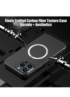 Magsafe Case for iPhone 15 Pro Max, Compatible with M'a-g Sa-fe & Wireless Charger Case, Built-in Magnetic, Rugged Shockproof Phone Cover for iPhone 15 Pro Max (15 Pro Max, Black)  - Image 2