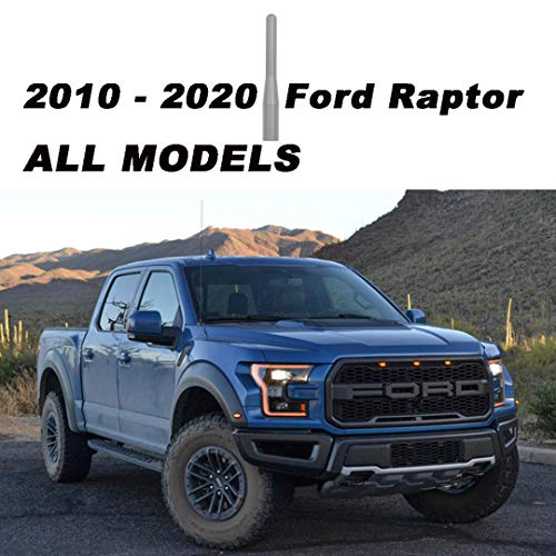 AMFRNE Truck Short Antenna for Ford F150 (1999-2026) | Radio Antenna for Ford F-150 Raptor SVT Pickups Trucks | Car Wash Safe | T6061 Solid Aluminum F 150 Antenase | for F150 Accessories | 3.6" - Image 3
