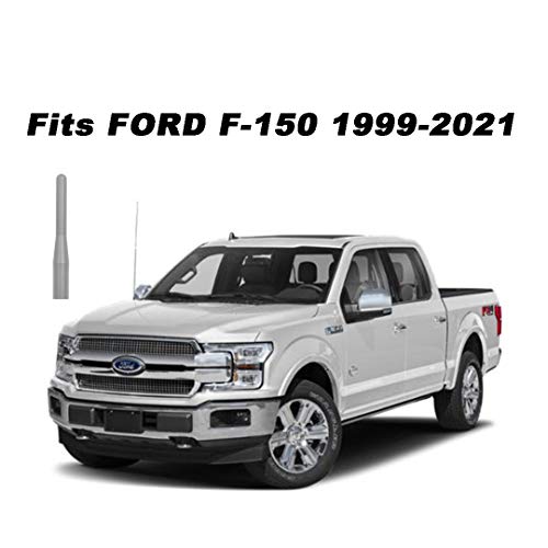 AMFRNE Truck Short Antenna for Ford F150 (1999-2026) | Radio Antenna for Ford F-150 Raptor SVT Pickups Trucks | Car Wash Safe | T6061 Solid Aluminum F 150 Antenase | for F150 Accessories | 3.6" - Image 2