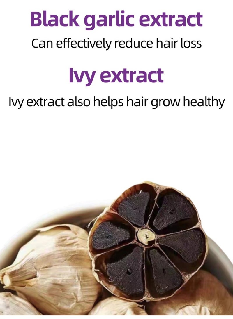 بيوكسين شامبو مستخلص الثوم الأسود الفاخر لمنع تساقط الشعر وتغذية فروة الرأس 300 مل - Image 2