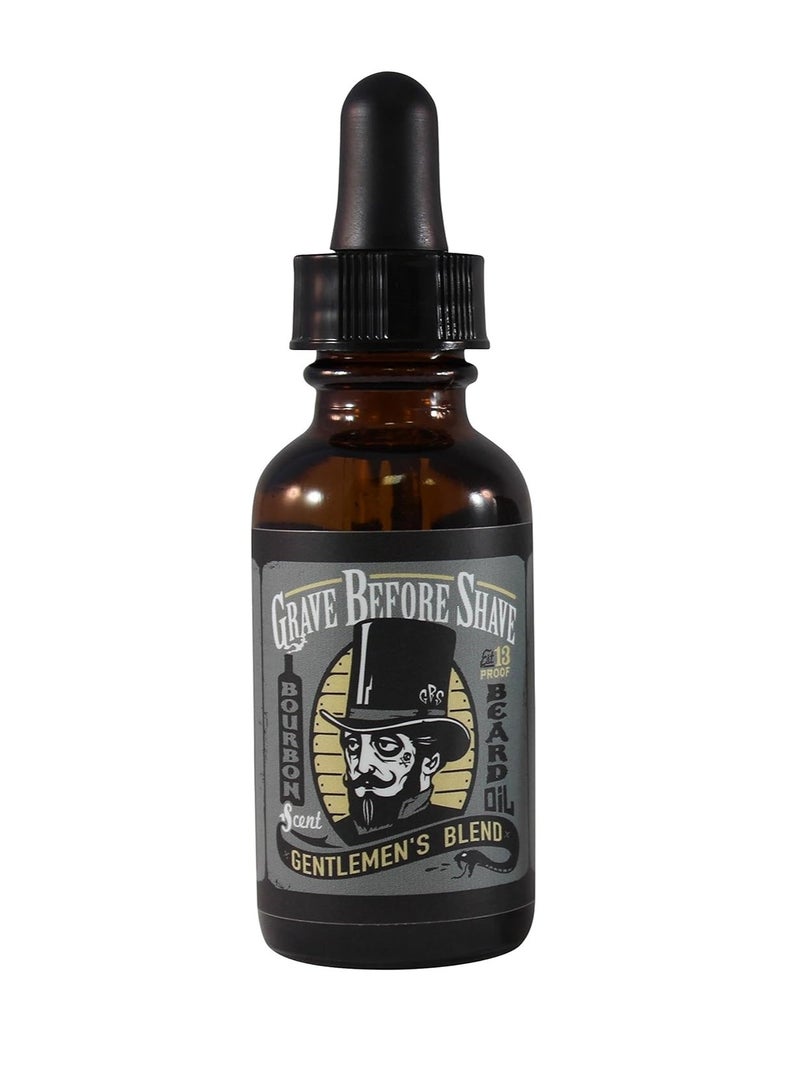 GRAVE BEFORE SHAVE GRAVE BEFORE SHAVE™ Gentlemen's Blend Beard Pack (Bourbon/Sandal wood Scent) - Image 2
