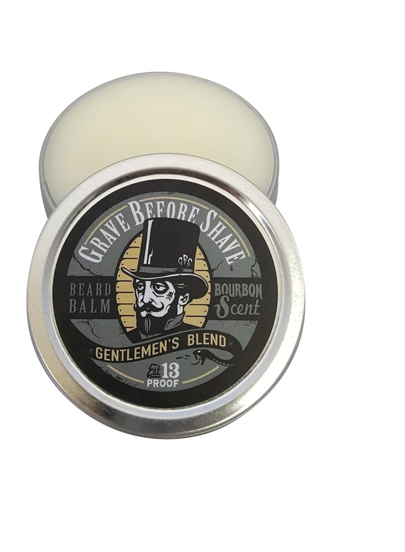 GRAVE BEFORE SHAVE GRAVE BEFORE SHAVE™ Gentlemen's Blend Beard Pack (Bourbon/Sandal wood Scent) - Image 3