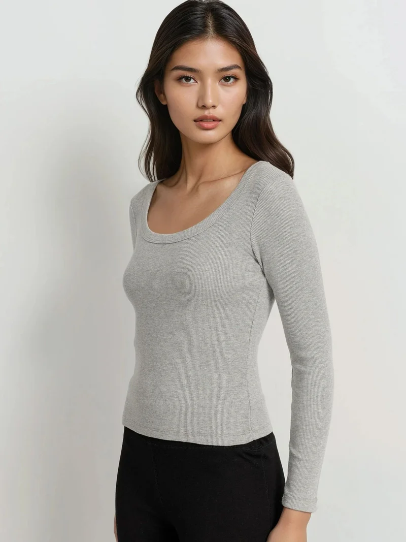 HICCUP Basics Cotton Blended T-shirt