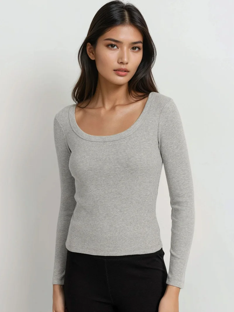 HICCUP Basics Cotton Blended T-shirt