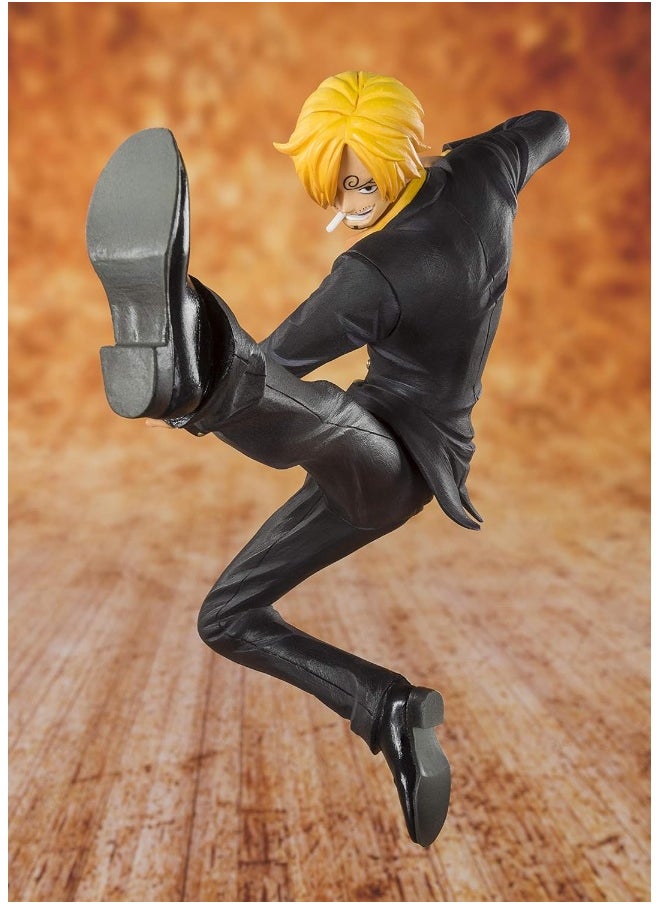 BANDAI TAMASHII - Bandai Tamashii Figuarts Zero One Piece Black Leg Sanji Statue, One-Size - Image 1
