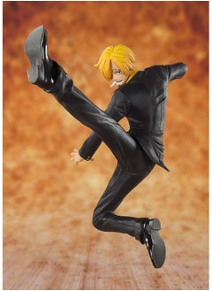 BANDAI TAMASHII Bandai Tamashii Figuarts Zero One Piece Black Leg Sanji Statue, One-Size  - Image 3