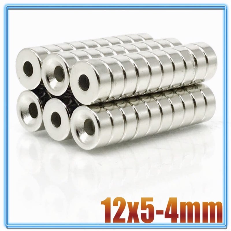 15x3 مم N35 مغناطيس مستدير غاطس 50 قطعة مغناطيس دائم فائق القوة - Image 5