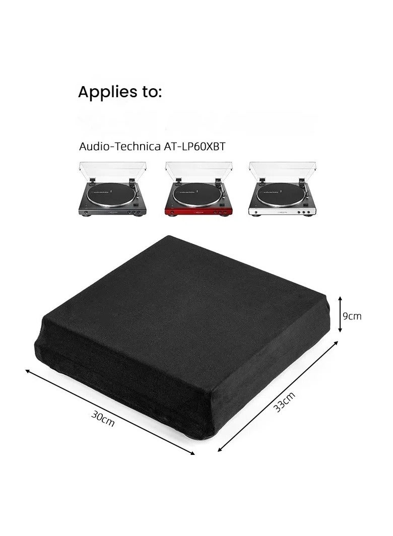 General Suitable for Audio - Technica AT - LP60XBT vinyl record players, with a convenient dust cover made of soft velour.  - Image 2