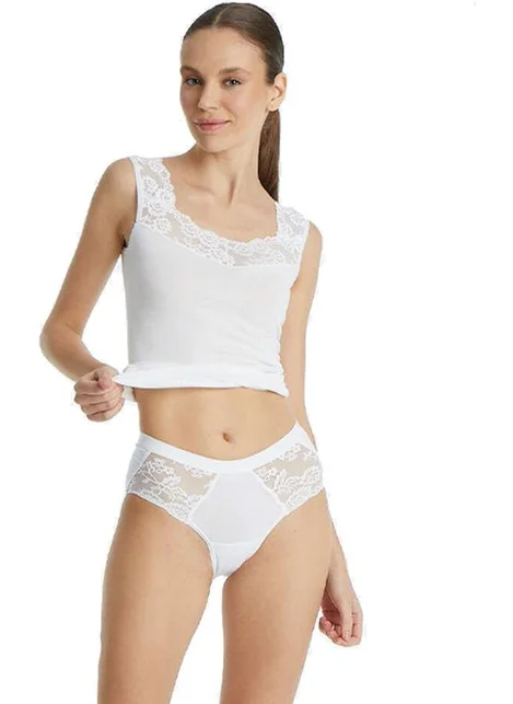 بلاك سباد Women's Slip Panties Lacy Private 1311