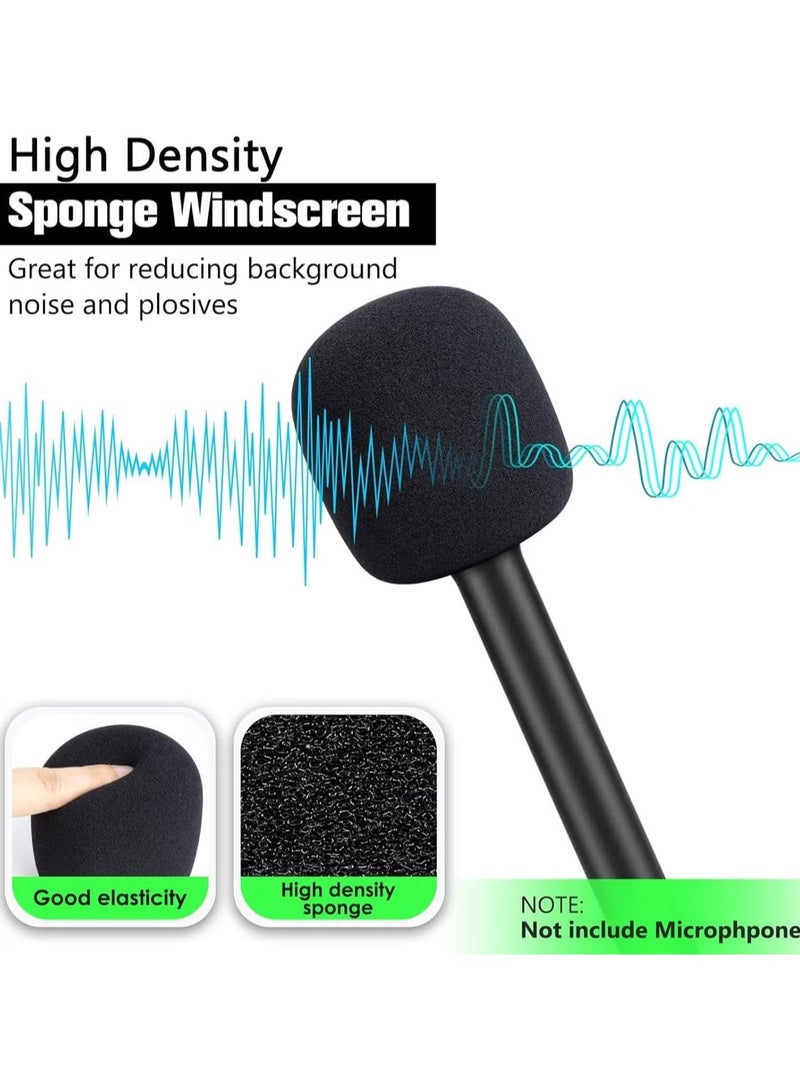 TIGER Microphone Cover Foam – Compatible with Multiple Brands, Suitable for Handheld Interview Adapters, Blocks Plosives for Clear Sound Quality - Image 4
