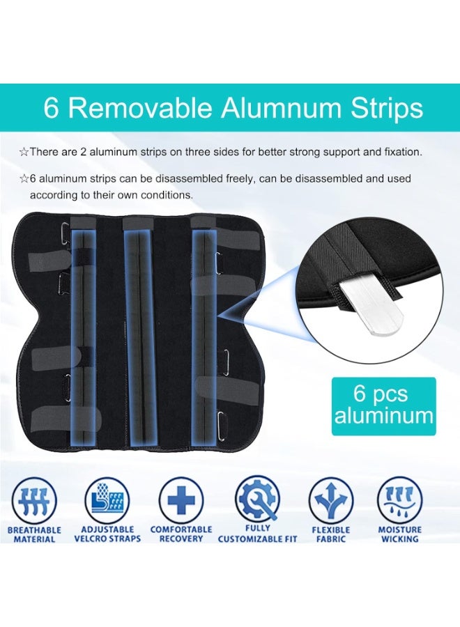 دعامة ركبة وساق قابلة للتعديل – لدعم الركبة بعد العمليات، إصابات الرباط الصليبي والغضروف، والالتهاب - Image 3