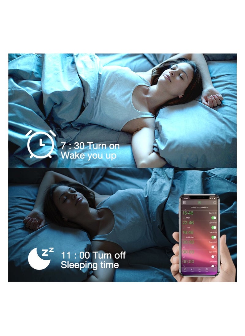 UanTii - Smart Bulb Tuya Wifi Lighting Bulb 15W, App and Voice Remote Control - Image 1