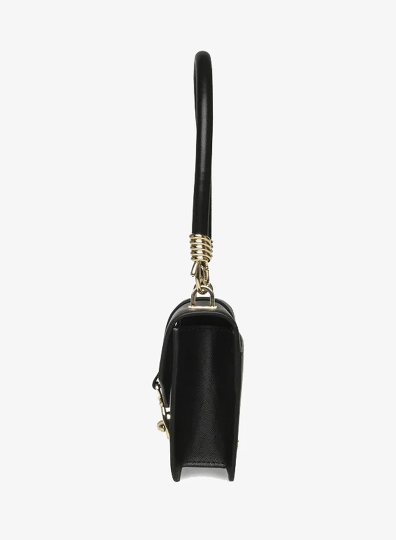 ستيف مادن Bsax Women's Black/Gold Shoulder Bag