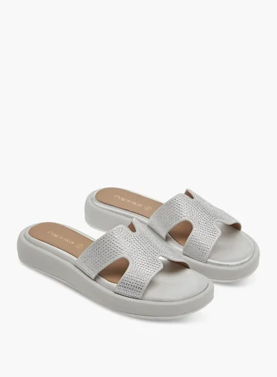 Paprika Women Embellished Slip-On Sandals