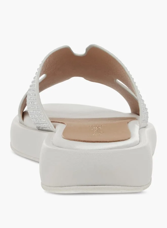 Paprika Women Embellished Slip-On Sandals