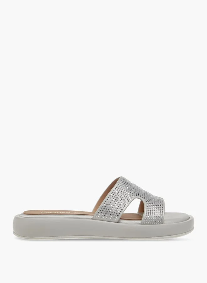 Paprika Women Embellished Slip-On Sandals