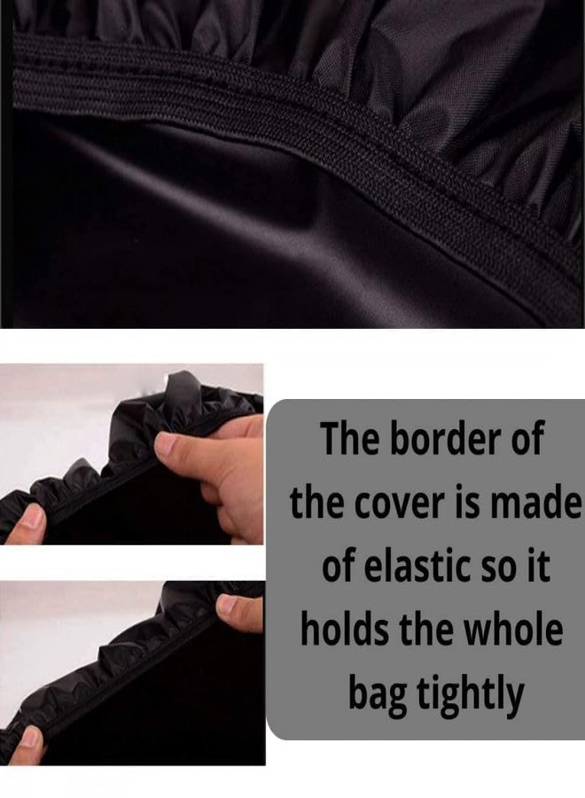 Sroxzy Waterproof Backpack Rain Cover | Lightweight, Foldable, Dustproof & Scratch-Resistant | Fits 40L to 55L Backpacks | Ideal for Hiking, Camping & Travel (1) - Image 5