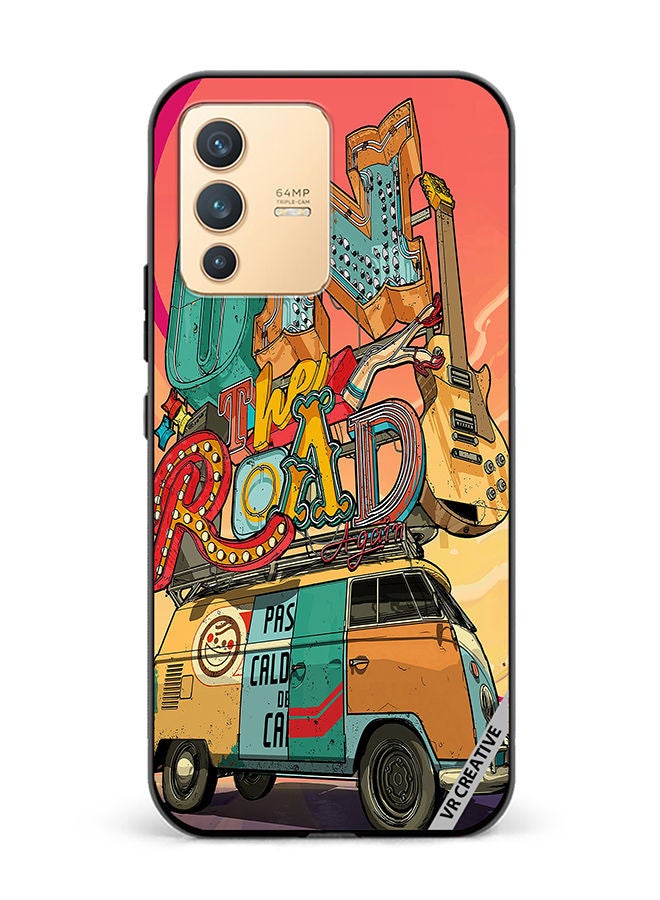 VR CREATIVE Protective Case Cover For Vivo V23 5G Davi Augusto On Behance Design Multicolour - Image 1