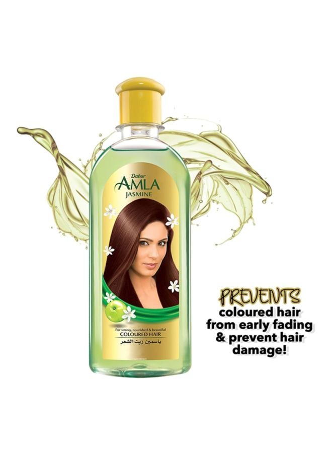 Dabur Amla Jasmine Hair Oil For Strong Nourished And Beautiful Colored Hair - Image 3