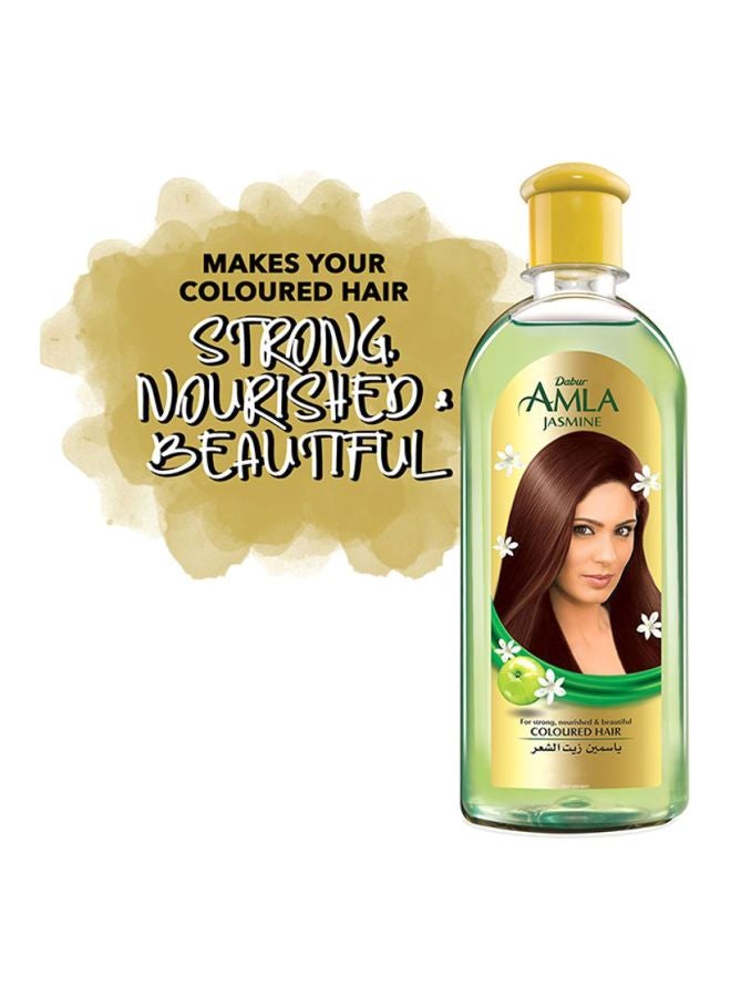 Dabur Amla Jasmine Hair Oil For Strong Nourished And Beautiful Colored Hair - Image 5