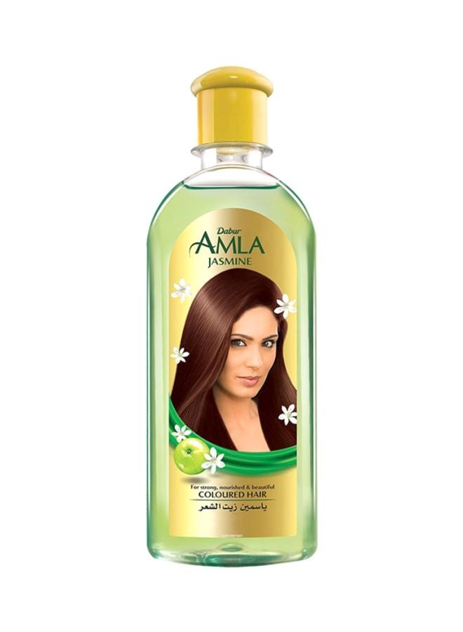 Dabur Amla Jasmine Hair Oil For Strong Nourished And Beautiful Colored Hair - Image 1