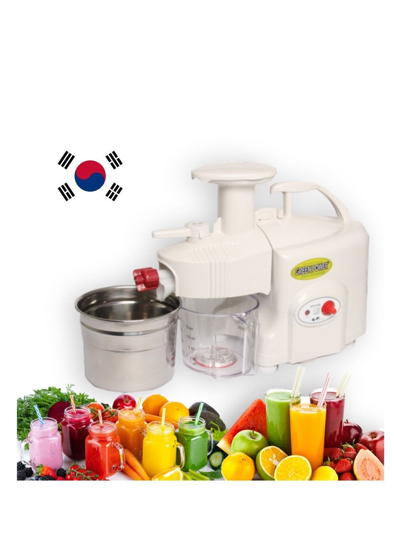 made in Korea Green Power KPE1304 TWIN GEAR Masticating Juicer