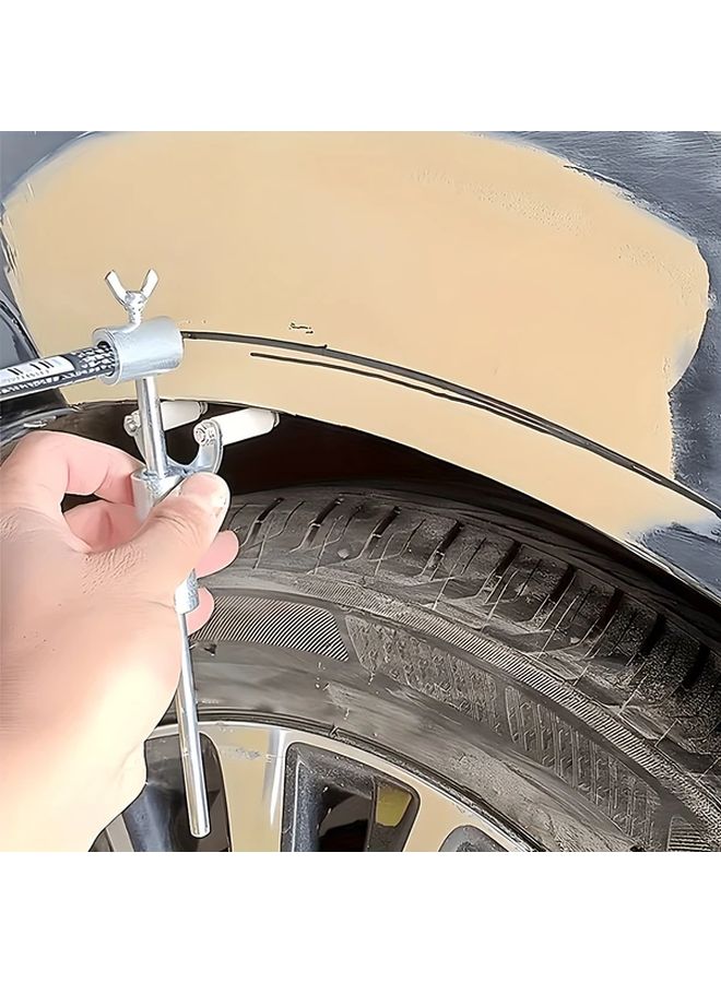 2pcs Car Wheel Arch Dent Repair Tool Set With Scale For Body Line Marking - Image 4