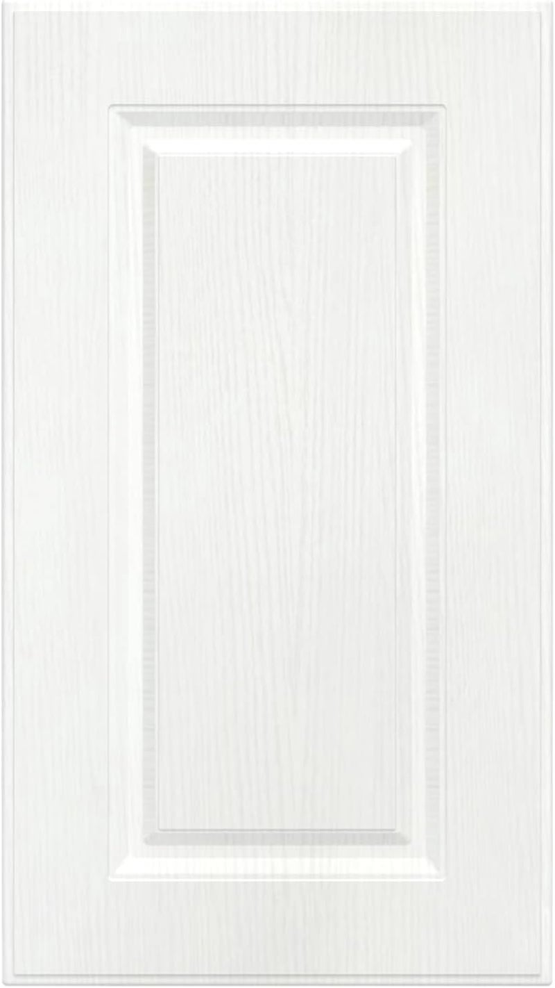 BOTOOT Built-in Cabinet Doors - Cabinet Doors for Kitchen, Living Room, Bedroom, Bathroom - 29 Inch High (White Texture, 16.25 Inch Wide) - Image 1