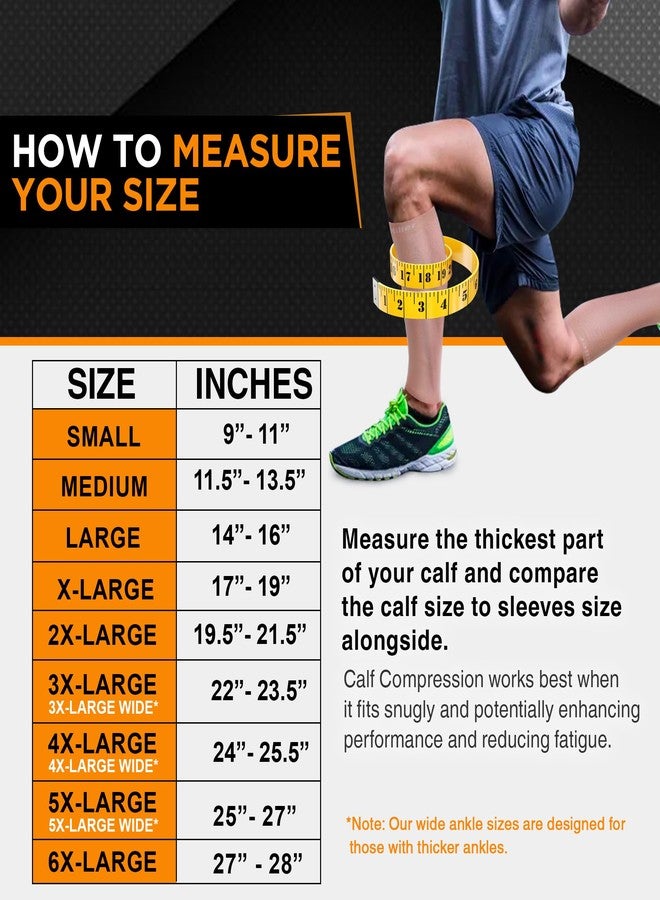 Doc Miller Compression Calf Sleeve for Men & Women, 20-30mmHg - Image 3