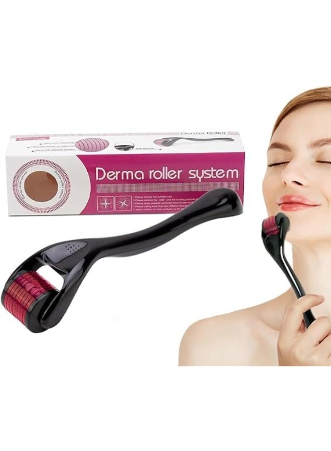 Derma 540 Micro Needling Roller Anti Hair Loss Treatment Multicolor 0.75MM - Image 2