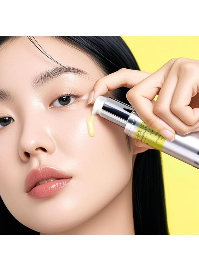 سيليماكس محفز ومصل تشديد شبكية العين، سائل العناية بالوجه الخفيف في الشبكية، مرطب وجه الجلد، كريم وجه الريتينول، هلام العين الثابت، كريم تجعد العين - Image 3