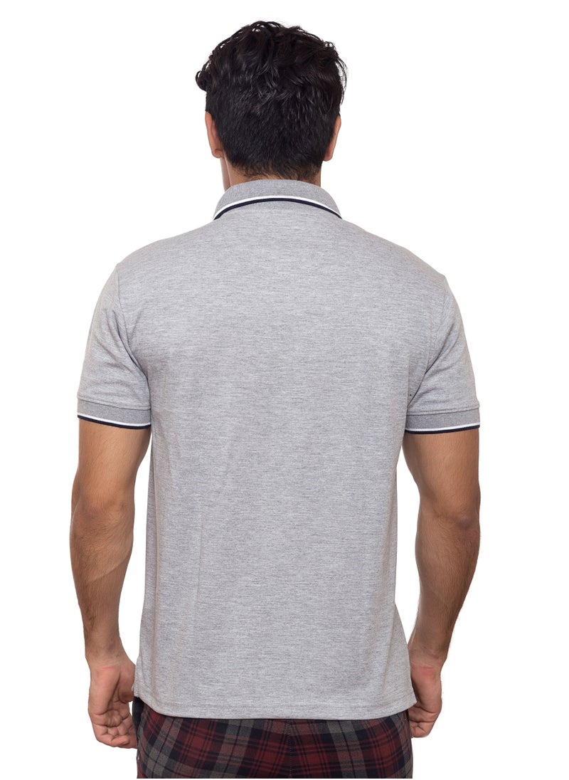 SANTHOME Men's Dry n Cool Polo Shirt for Office Gym Daily Use Comfort Wear  - Image 4
