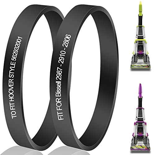 ATUOE Vacuum Belt Replacement for Bissell PowerForce PowerBrush Pet and TurboClean PowerBrush Lightweight Pet Vacuum Cleaner, fits Model: 2910, 2910W, 2987, 29878, 29879, 2806, 28062, 28068 Carpet Cleaner - Image 1