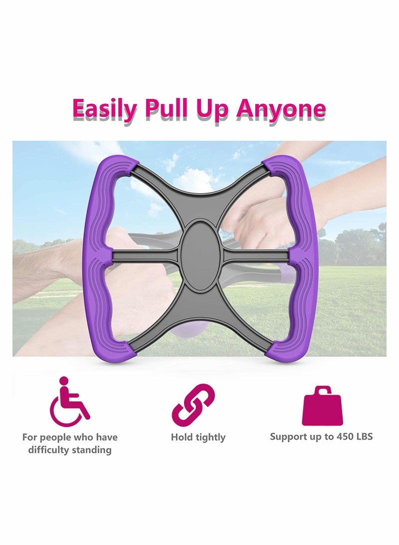 Y&D Portable Lift Assists Standing Aid-Handicap Bar with No-Slip Grip Handles 180kg Weight Capacity for Elderly, Senior, Bariatric, Patient or Disabled Caregiver Nurserymaid  - Image 3