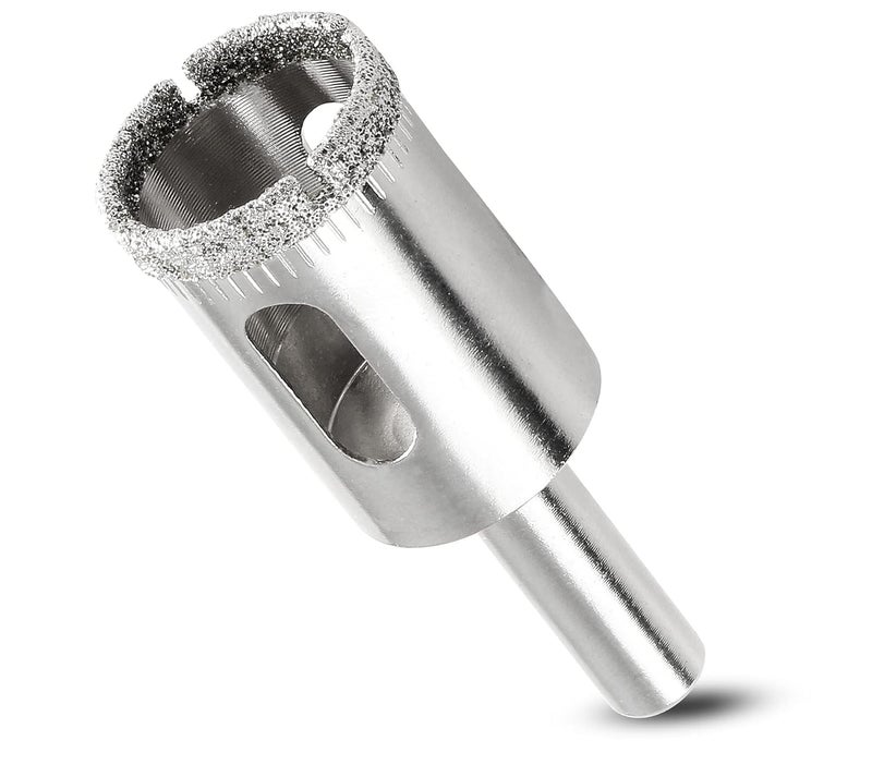 Luomorgo 5Pcs 20mm/3/4 inch Diamond Hole Saw, 1.1 inch Cutting Depth Diamond Drill Bits for Glass, Ceramic, Marble, Porcelain, Granite, Quartz - Image 3