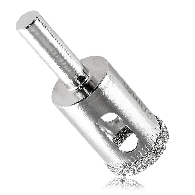 Luomorgo 5Pcs 20mm/3/4 inch Diamond Hole Saw, 1.1 inch Cutting Depth Diamond Drill Bits for Glass, Ceramic, Marble, Porcelain, Granite, Quartz - Image 4