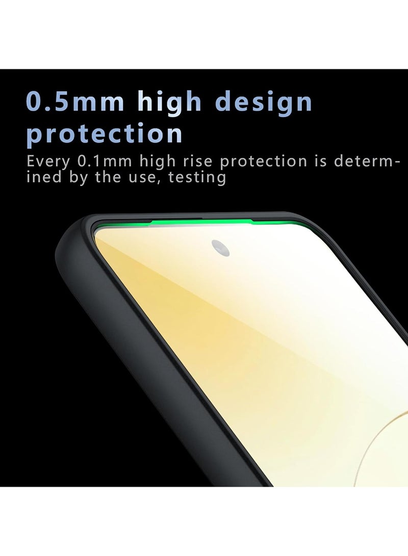 General Case compatible with VIVO V50 Lite 5G, Compatible with Mag-Safe, Shock and Drop Protection, Yellowing Resistant, Magnetic Classic Hybrid Case  - Image 4