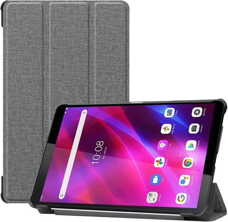 Procases For Lenovo Tab M8 3Rd Gen 2022 / Tab M8 Hd/Smart Tab M8 / Tab M8 Fhd 2019 Case, Slim Smart Cover Stand Folio Case For Lenovo Tab M8 Tb-8506F/Tb-8705F/Tb-8505F/Tb-8505X –Lightgrey - Image 1