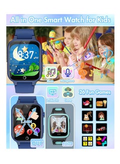 Generic Smart Watch For Kids  For Girs Toys Age, Kids Watch For Girls Boys 4-12 WithVideo Camera Music Player 26 Games  - Image 5