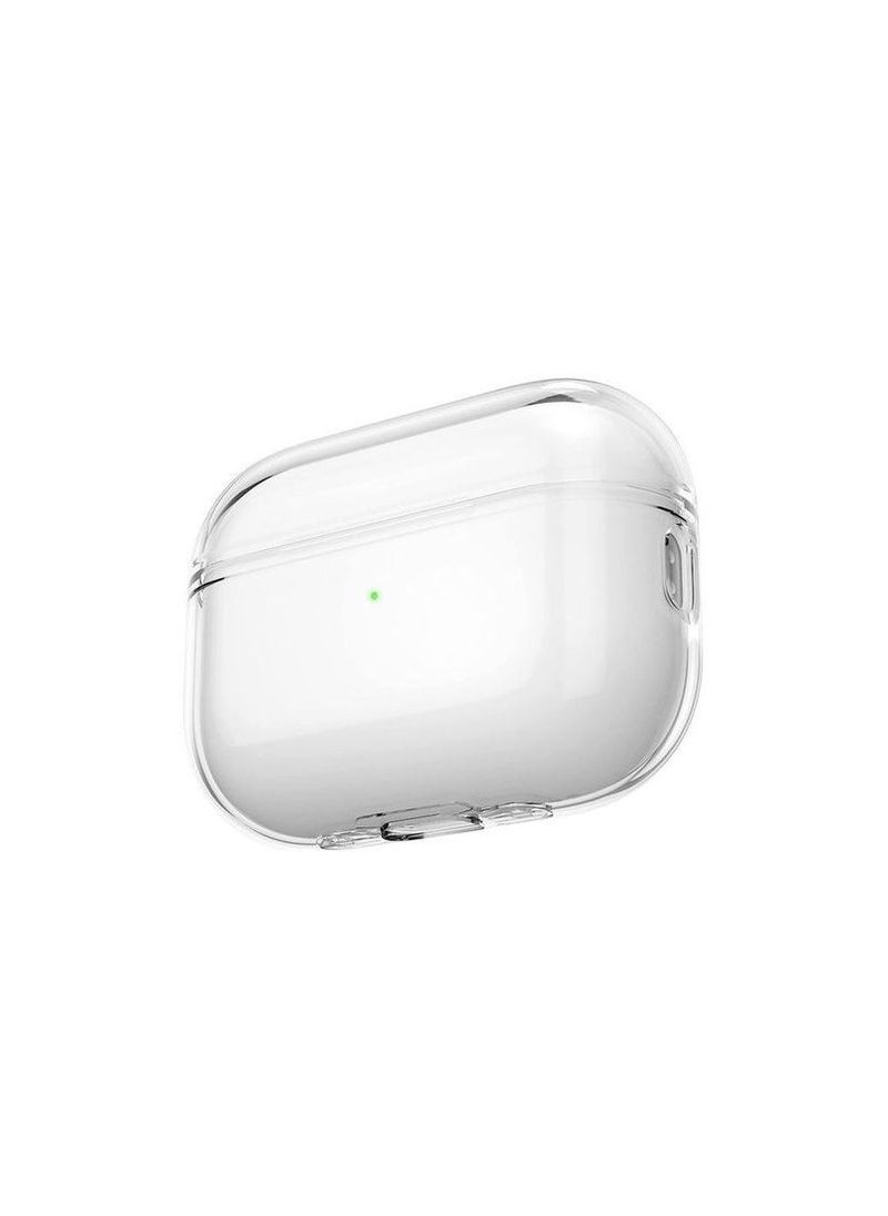 ماركة غير محددة حافظة AirPods Pro 2 شفافة، غطاء حماية ناعم من مادة TPU مقاومة للصدمات مع حبل مصمم لجهاز AirPod Pro الجيل الثاني 2022، شفاف  - Image 1