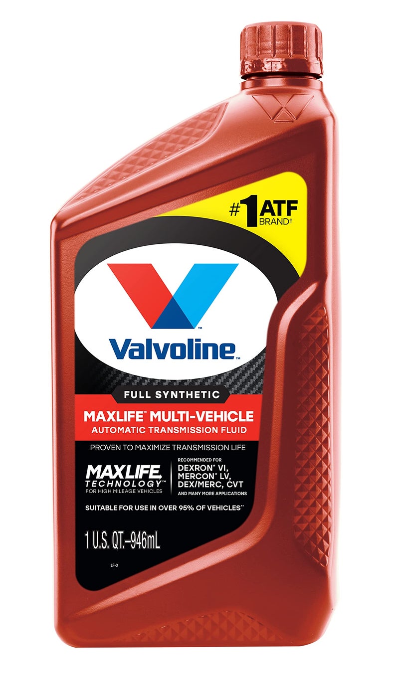 Valvoline Multi-Vehicle (ATF) Full Synthetic Automatic Transmission Fluid 1 QT, Case of 6 - Image 2