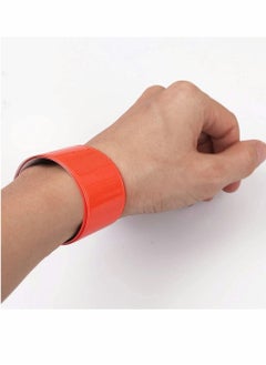 Excefore 6pcs Reflective Bands, Slap Bracelet, Wristband High Visibility Reflectors, for Night Run, Cycling, Working  - Image 2