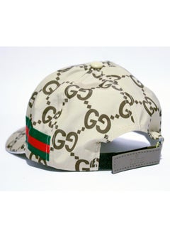 غوتشي قبعة بيسبول GG مخططة للرجال من Gucci  - Image 2