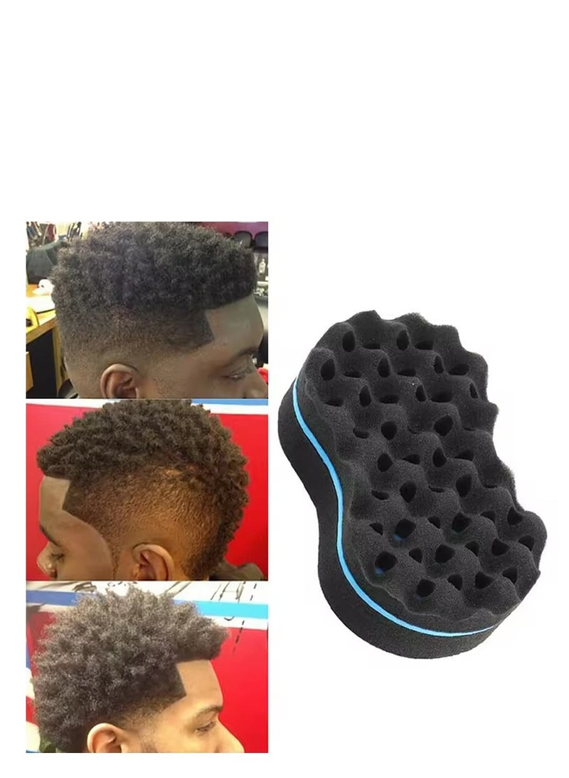 Shein Curly Hair Styling Sponge – Double-Sided Twist & Curl Sponge - Image 3