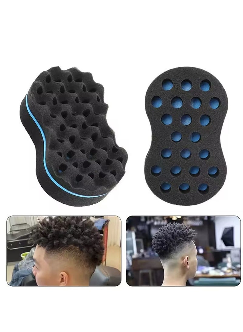Shein Curly Hair Styling Sponge – Double-Sided Twist & Curl Sponge - Image 2