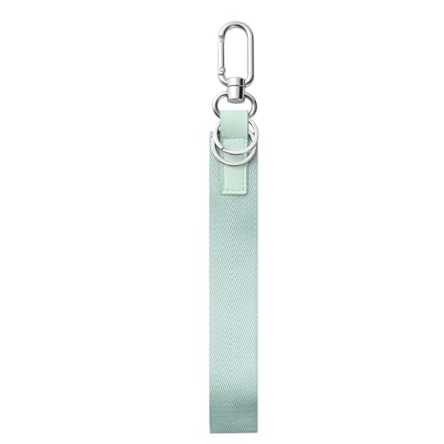 Babysun Wristlet Keychain for Women and Men Never Lost Wrist Lanyard Key Chain Holder with 2 Key Rings Wristlet Strap for Car Keys ID Badge Wallet Card Holder (Olive Green) - Image 1