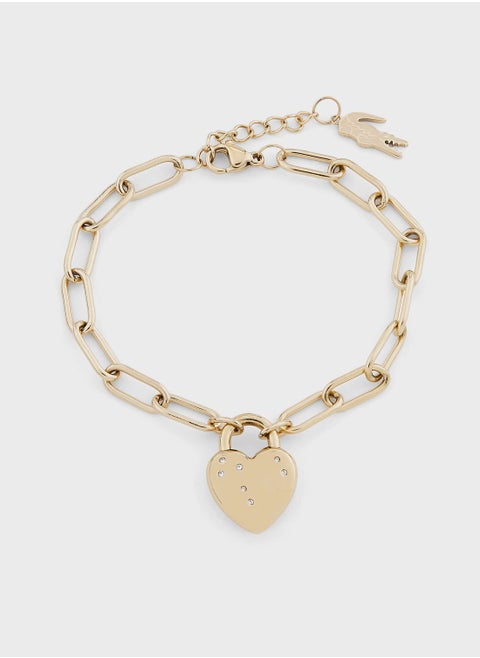 Sterling Heart Bracelet