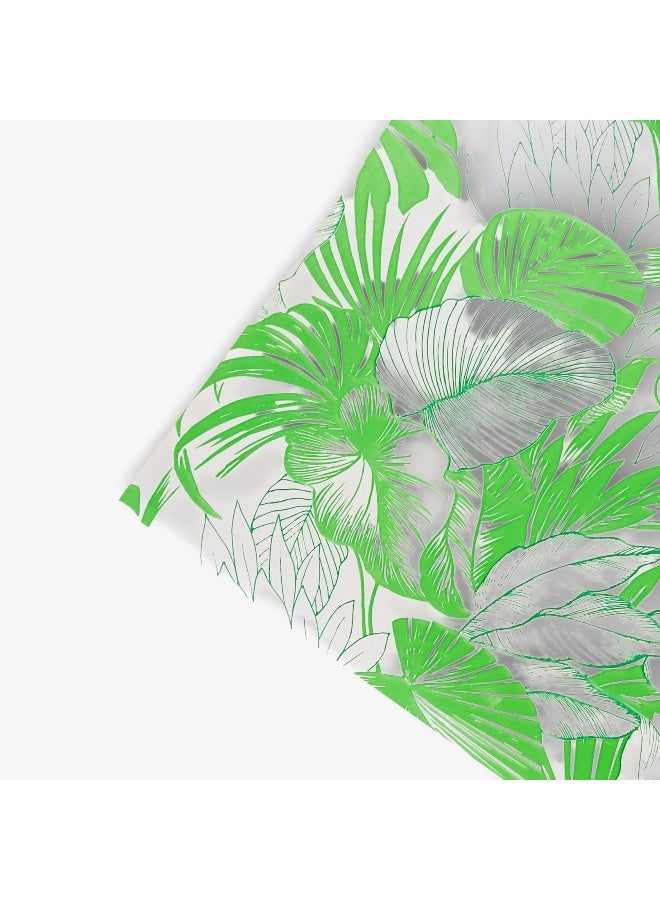 Findz Leaf Print Paper Gift Wrap - 70x200 cms - Image 3