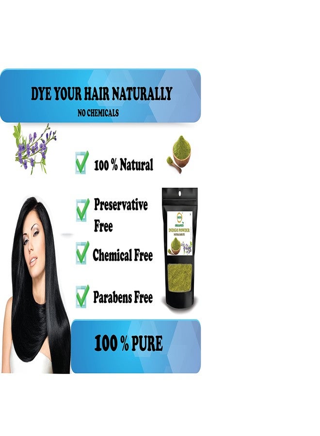 DIETS ORGANICS Amla, Bhringraj, Hibiscus,Neem and Shikakai Powder for Hair Care and Hair Growth-250g - Image 4