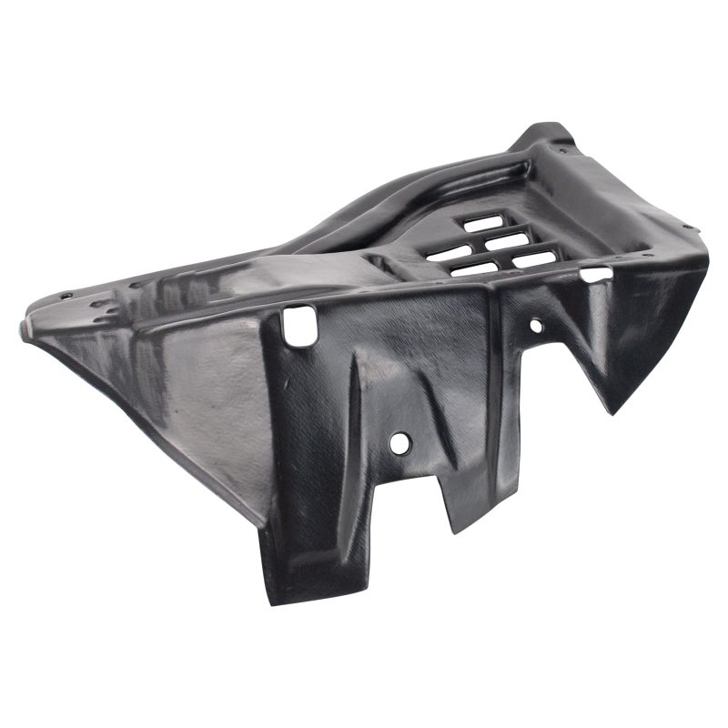 TRQ Front Right Forward Inner Fender Liner Black Passenger Side Compatible with 20082022 Toyota Sequoia TO1249153